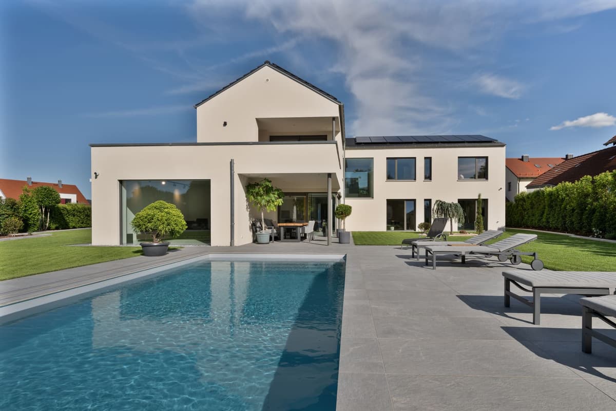 Architekturaufnahme eines Wohnhauses
