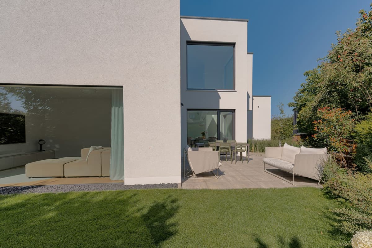 Architekturaufnahme eines Wohnhauses