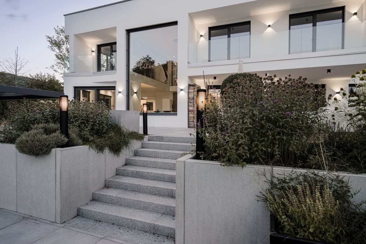 Architekturaufnahme eines Wohnhauses