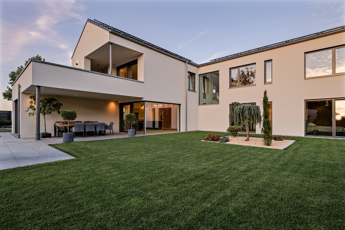 Architekturaufnahme eines Wohnhauses
